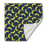 Banana Fruit Pattern Print Silk Bandana