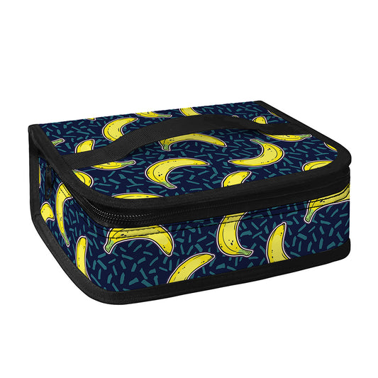 Banana Fruit Pattern Print Small Lunch Bag