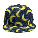 Banana Fruit Pattern Print Snapback Cap