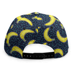 Banana Fruit Pattern Print Snapback Cap