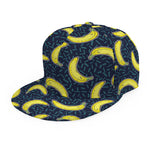 Banana Fruit Pattern Print Snapback Cap