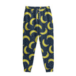 Banana Fruit Pattern Print Sweatpants