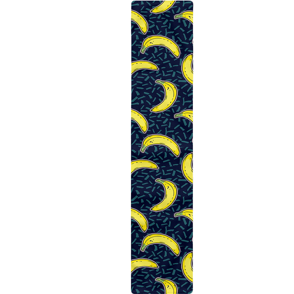 Banana Fruit Pattern Print Table Runner