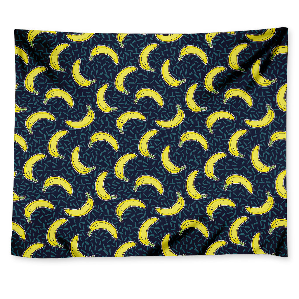 Banana Fruit Pattern Print Tapestry