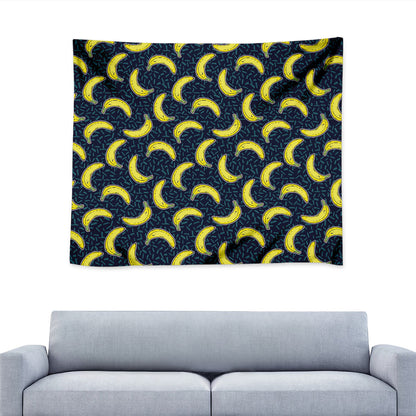 Banana Fruit Pattern Print Tapestry