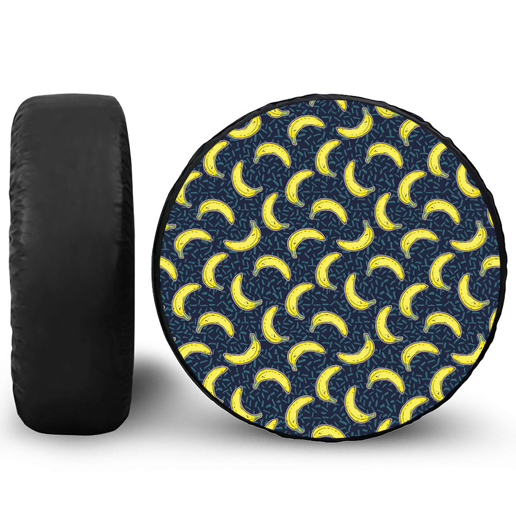 Banana Fruit Pattern Print Tire Cover