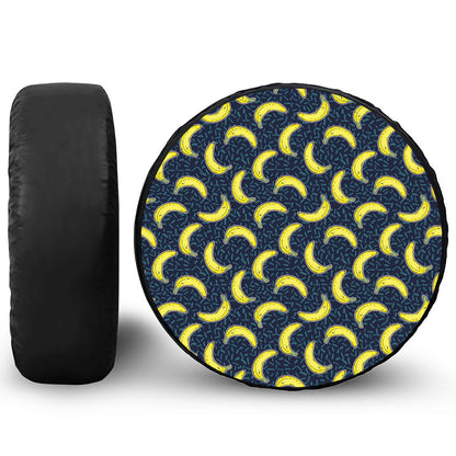 Banana Fruit Pattern Print Tire Cover