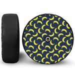 Banana Fruit Pattern Print Tire Cover With Camera Hole