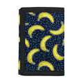 Banana Fruit Pattern Print Trifold Wallet