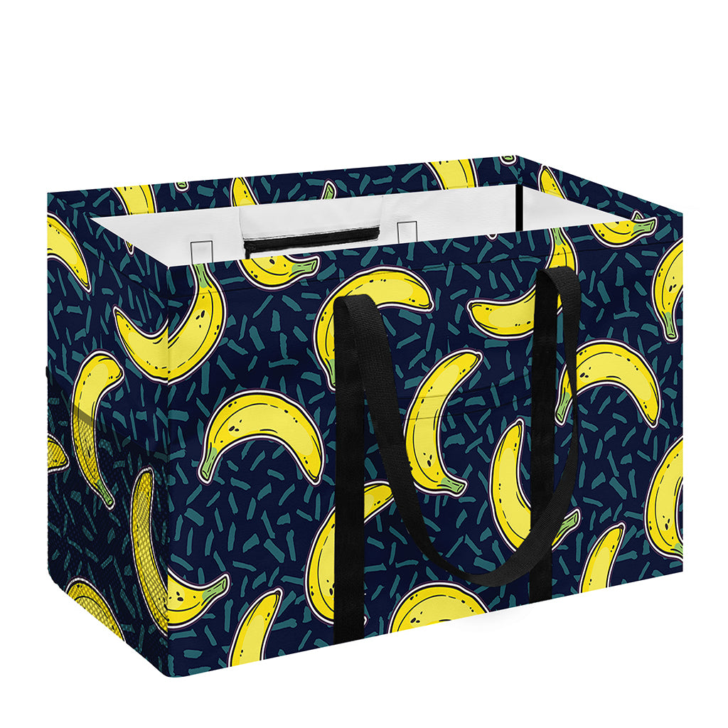 Banana Fruit Pattern Print Utility Tote Bag