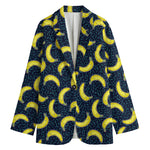 Banana Fruit Pattern Print Women's Blazer
