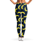 Banana Fruit Pattern Print Women's Leggings