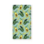 Banana Leaf Avocado Pattern Print Baby Crib Sheet