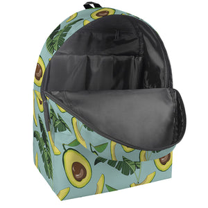 Banana Leaf Avocado Pattern Print Backpack