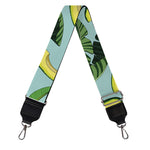 Banana Leaf Avocado Pattern Print Bag Strap