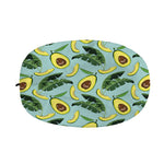 Banana Leaf Avocado Pattern Print Car Side Mirror Covers