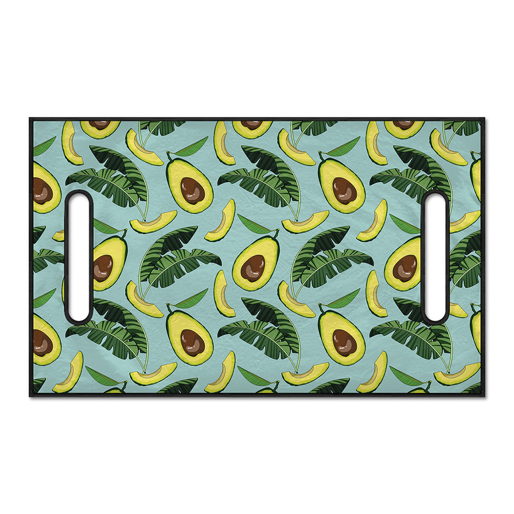 Banana Leaf Avocado Pattern Print Golf Cart Seat Cover