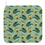 Banana Leaf Avocado Pattern Print Hand Towel