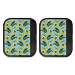 Banana Leaf Avocado Pattern Print Handle Covers