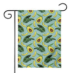 Banana Leaf Avocado Pattern Print House Flag