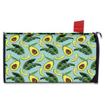Banana Leaf Avocado Pattern Print Mailbox Cover