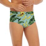 Banana Leaf Avocado Pattern Print Men's Briefs