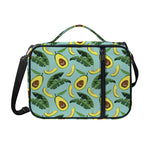 Banana Leaf Avocado Pattern Print Shoulder Strap Bible Bag