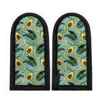 Banana Leaf Avocado Pattern Print Skillet Handle Cover