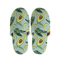Banana Leaf Avocado Pattern Print Slippers