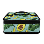 Banana Leaf Avocado Pattern Print Small Lunch Bag