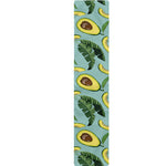 Banana Leaf Avocado Pattern Print Table Runner