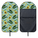Banana Leaf Avocado Pattern Print Waterproof Car Seat Cover