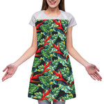 Banana Leaf Hawaiian Pattern Print Adjustable Apron