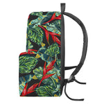 Banana Leaf Hawaiian Pattern Print Backpack