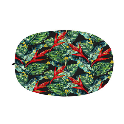 Banana Leaf Hawaiian Pattern Print Car Side Mirror Covers