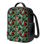 Banana Leaf Hawaiian Pattern Print Crossbody Lunch Bag