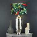 Banana Leaf Hawaiian Pattern Print Drum Lamp Shade