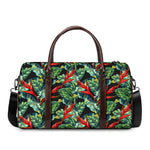Banana Leaf Hawaiian Pattern Print Duffle Bag