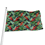 Banana Leaf Hawaiian Pattern Print Flag