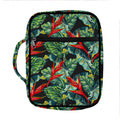Banana Leaf Hawaiian Pattern Print Front Pocket Bible Bag
