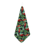 Banana Leaf Hawaiian Pattern Print Hand Towel