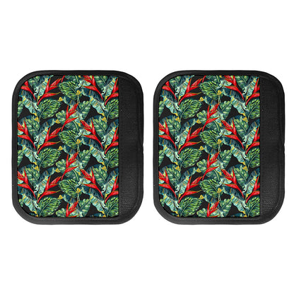 Banana Leaf Hawaiian Pattern Print Handle Covers