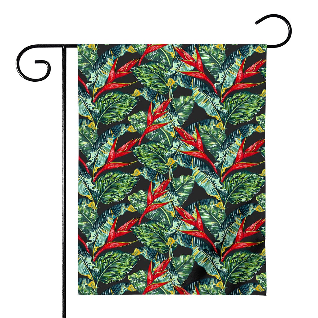 Banana Leaf Hawaiian Pattern Print House Flag