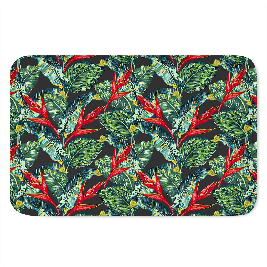 Banana Leaf Hawaiian Pattern Print Indoor Door Mat