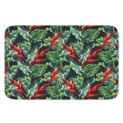 Banana Leaf Hawaiian Pattern Print Indoor Door Mat