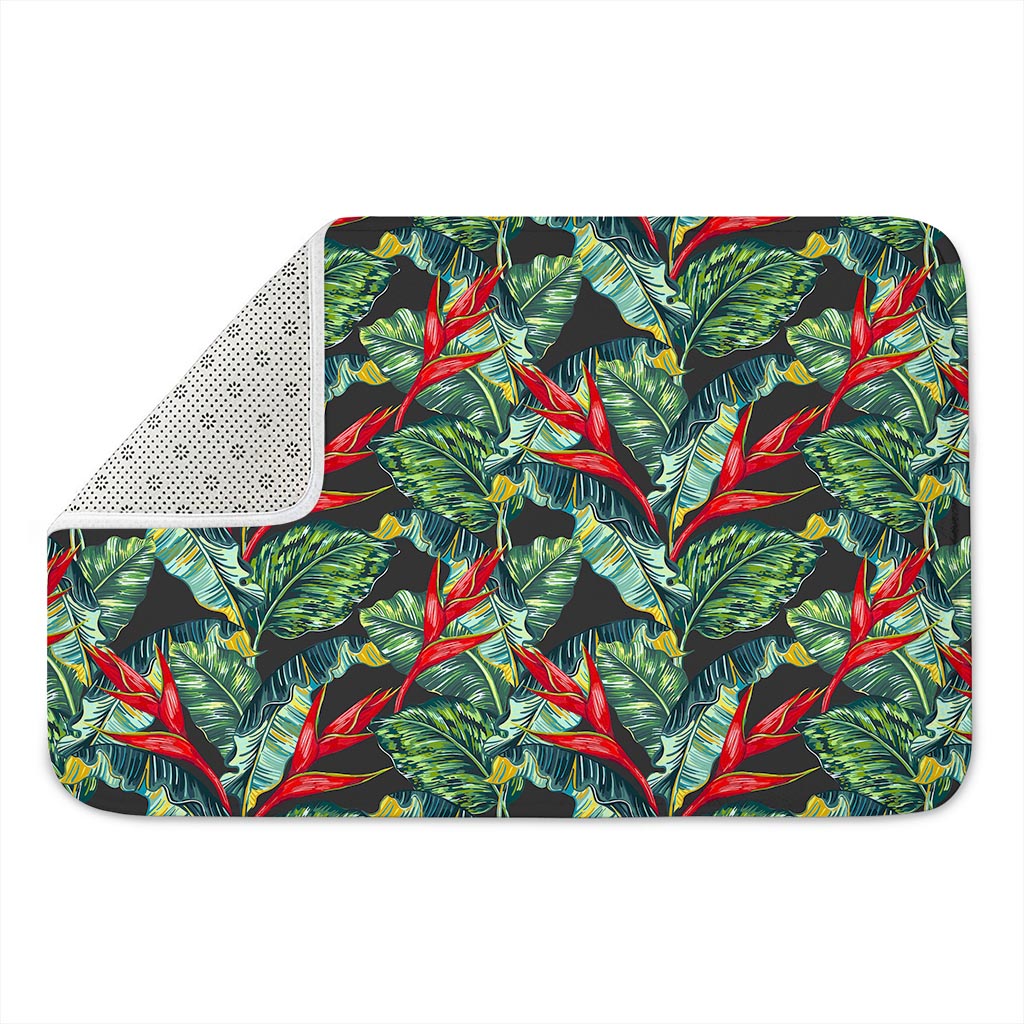 Banana Leaf Hawaiian Pattern Print Indoor Door Mat