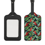 Banana Leaf Hawaiian Pattern Print Luggage Tag