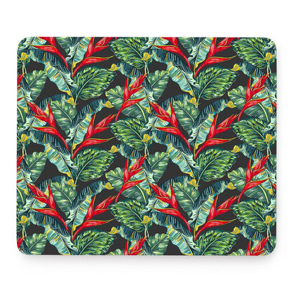 Banana Leaf Hawaiian Pattern Print Mouse Pad