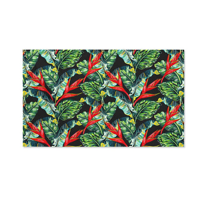 Banana Leaf Hawaiian Pattern Print Polyester Flag