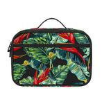 Banana Leaf Hawaiian Pattern Print Portable Lunch Bag